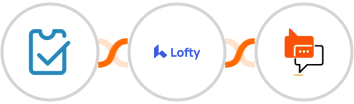 SimpleTix + Lofty + SMS Online Live Support Integration