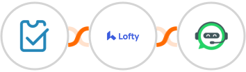 SimpleTix + Lofty + WhatsRise Integration