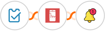 SimpleTix + Myphoner + Push by Techulus Integration