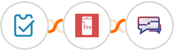 SimpleTix + Myphoner + SMS Idea Integration