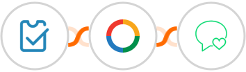 SimpleTix + OneHash CRM + sms77 Integration