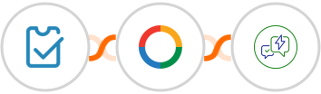 SimpleTix + OneHash CRM + WA.Team Integration