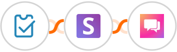 SimpleTix + Snov.io + ClickSend SMS Integration