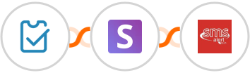 SimpleTix + Snov.io + SMS Alert Integration