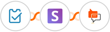 SimpleTix + Snov.io + SMS Online Live Support Integration