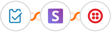 SimpleTix + Snov.io + Twilio Integration