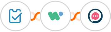 SimpleTix + WaliChat  + SMSala Integration