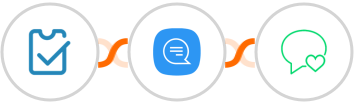 SimpleTix + Wassenger + sms77 Integration