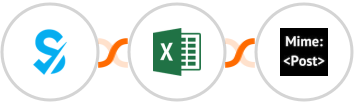 SimplyBook.me + Microsoft Excel + MimePost Integration