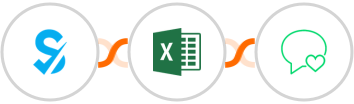 SimplyBook.me + Microsoft Excel + sms77 Integration