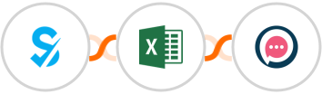 SimplyBook.me + Microsoft Excel + SMSala Integration