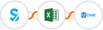 SimplyBook.me + Microsoft Excel + UChat Integration