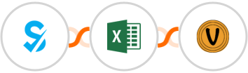 SimplyBook.me + Microsoft Excel + Vybit Notifications Integration