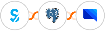 SimplyBook.me + PostgreSQL + GatewayAPI SMS Integration