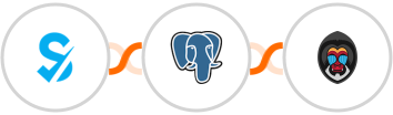 SimplyBook.me + PostgreSQL + Mandrill Integration