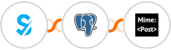 SimplyBook.me + PostgreSQL + MimePost Integration