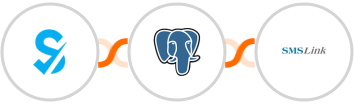 SimplyBook.me + PostgreSQL + SMSLink  Integration