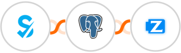 SimplyBook.me + PostgreSQL + Ziper Integration