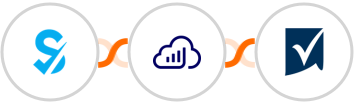 SimplyBook.me + Sellsy + Smartsheet Integration