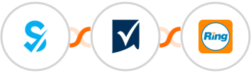 SimplyBook.me + Smartsheet + RingCentral Integration