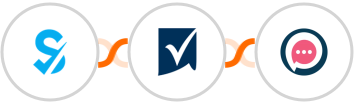 SimplyBook.me + Smartsheet + SMSala Integration