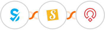 SimplyBook.me + Stannp + Zoho Recruit Integration