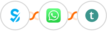 SimplyBook.me + WhatsApp + Teachable Integration