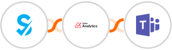 SimplyBook.me + Zoho Analytics + Microsoft Teams Integration