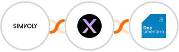 Simvoly + AgentX + Documentero Integration