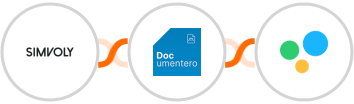 Simvoly + Documentero + Filestage Integration