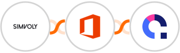 Simvoly + Microsoft Office 365 + Coassemble Integration