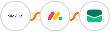 Simvoly + Monday.com + Email It Integration