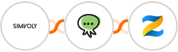 Simvoly + Octopush SMS + Zenler Integration