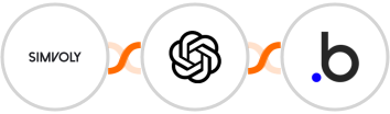 Simvoly + OpenAI (GPT-3 & DALL·E) + Bubble Integration
