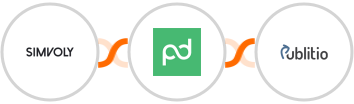 Simvoly + PandaDoc + Publit.io Integration