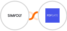 Simvoly + PDFGate Integration