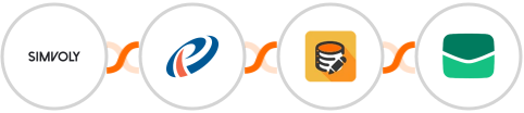 Simvoly + Pipeliner Cloud + Data Modifier + Email It Integration