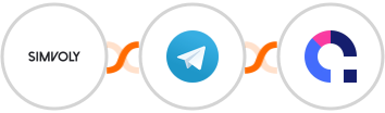 Simvoly + Telegram + Coassemble Integration