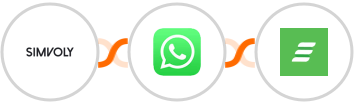 Simvoly + WhatsApp + Acadle Integration