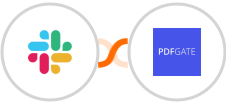 Slack + PDFGate Integration