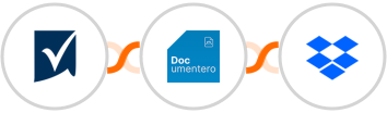 Smartsheet + Documentero + Dropbox Integration