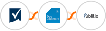 Smartsheet + Documentero + Publit.io Integration