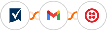 Smartsheet + Gmail + Twilio Integration