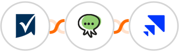 Smartsheet + Octopush SMS + Saleshandy Integration