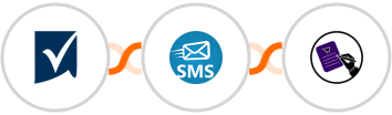 Smartsheet + sendSMS + CLOSEM  Integration