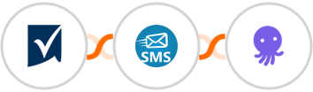 Smartsheet + sendSMS + EmailOctopus Integration