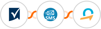 Smartsheet + sendSMS + Quentn Integration