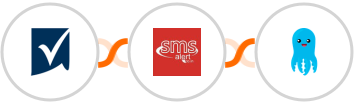 Smartsheet + SMS Alert + Builderall Mailingboss Integration