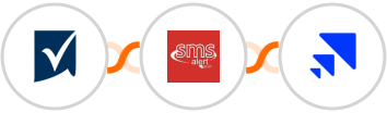 Smartsheet + SMS Alert + Saleshandy Integration