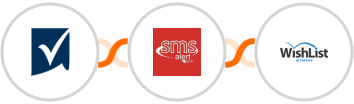 Smartsheet + SMS Alert + WishList Member Integration